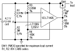 Figure 1. This ultra-low power, undervoltage lockout circuit disconnects the load to prevent deep discharge and permanent loss of battery capacity